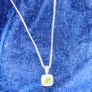 David Yurman Peridot pendant